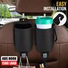 Universal Car Hanging Drink Holder Leather Auto Backseat Organizer  Car Interior Accessories