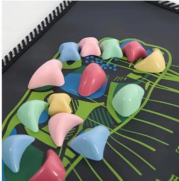 Mata Do Masażu Stóp Akupresurą Tradycyjnej Medycyny Chińskiej Bezbateryjne