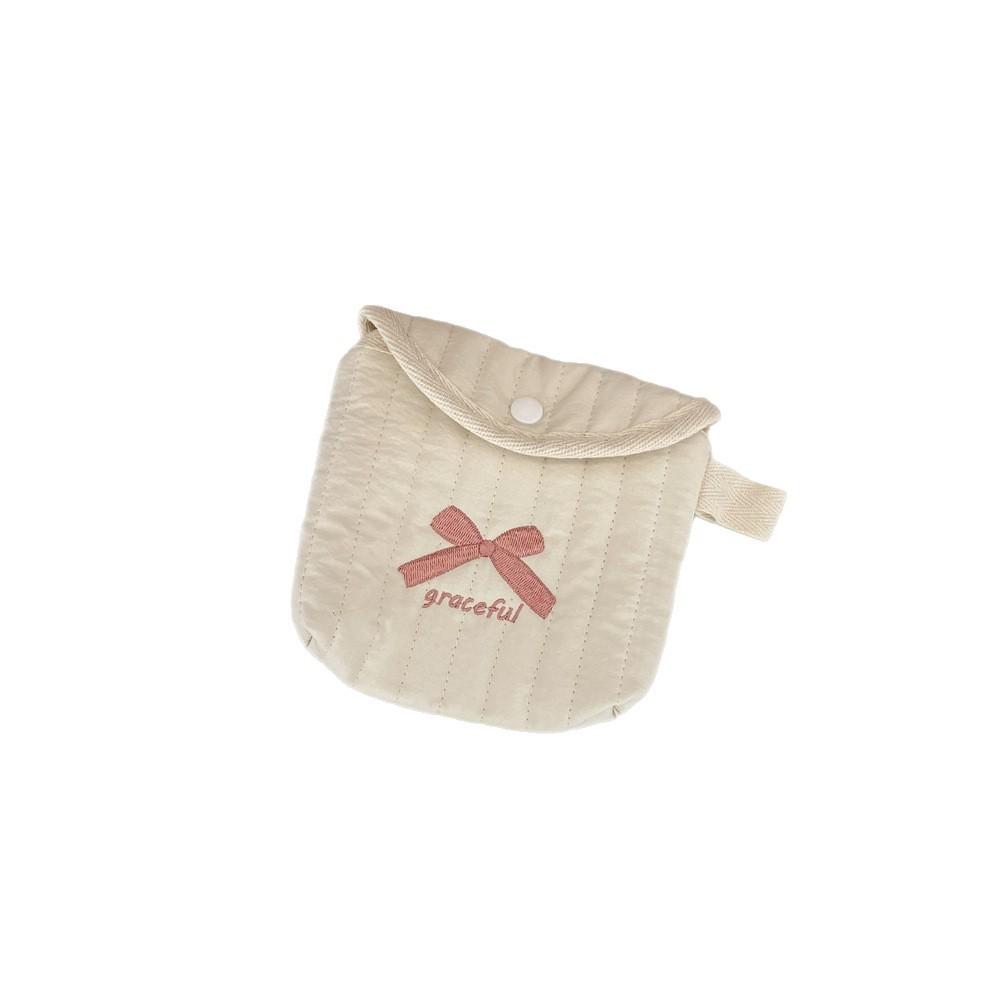 Modern Minimalist Polyester Large Capacity Sanitary Pad Storage Bag For Bedroom Organization