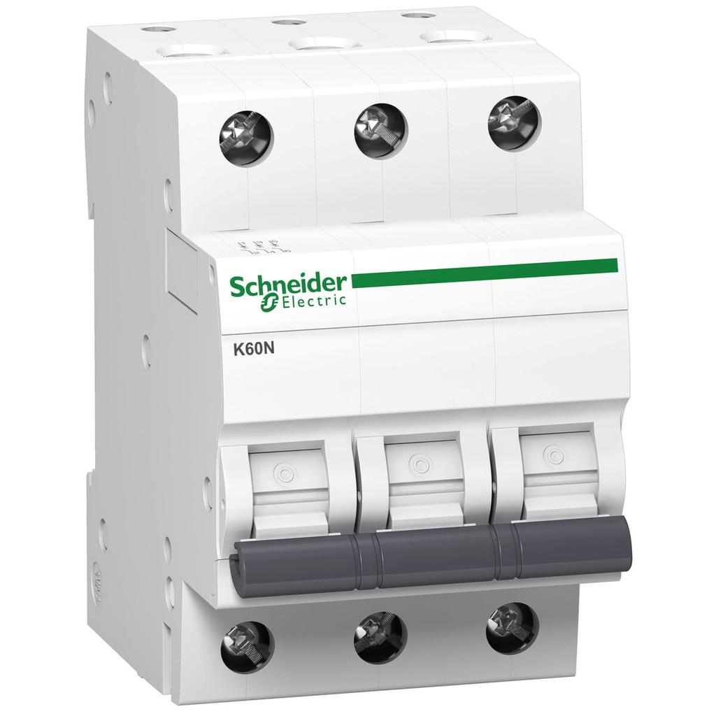 Overcurrent Circuit Breaker K60N-C50-3 C 50A 3-pole