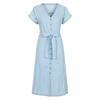 Womens/Ladies Tulum Denim Tie Belt Dress