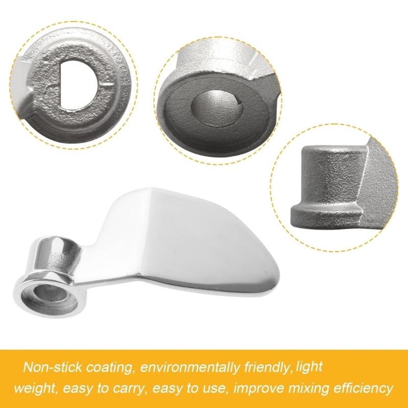 Bread Maker Part Bread Maker Paddles Stainless Steel Texture Bread Machine Part Bread Maker Dough Stirrer Mixing Tool