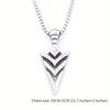 Vintage Arrow Pendant Necklace Cool - Minimalist Fashion Men's Jewelry Gift.