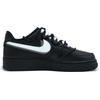 Nike Air Force 1 Slip Resistant Low top Skateboard Shoes Unisex Black White CW2288-001(Team396-)