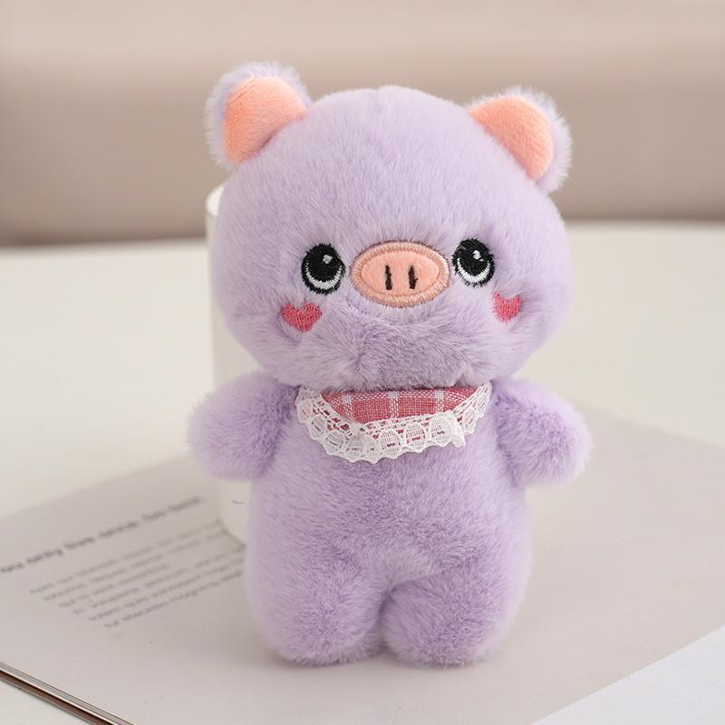 Cute Plush Pig Keychain Pendant Piggy Stuffed Doll Wedding Sprinkler Doll Gift