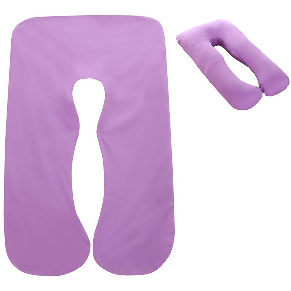 Pregnant Pillow Case For Pregnant Women Pillowcase Cover U-shaped Maternal Cushion Cover Side Sleeping Cotton Pillowcase