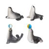 Adorable Resin Sea Lion Figurines Ocean Beach Diy Decoration Cute Miniature Desktop Ornaments