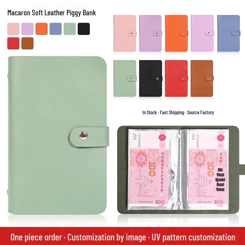 Family Financial Management Cash Savings Book & Storage Bag