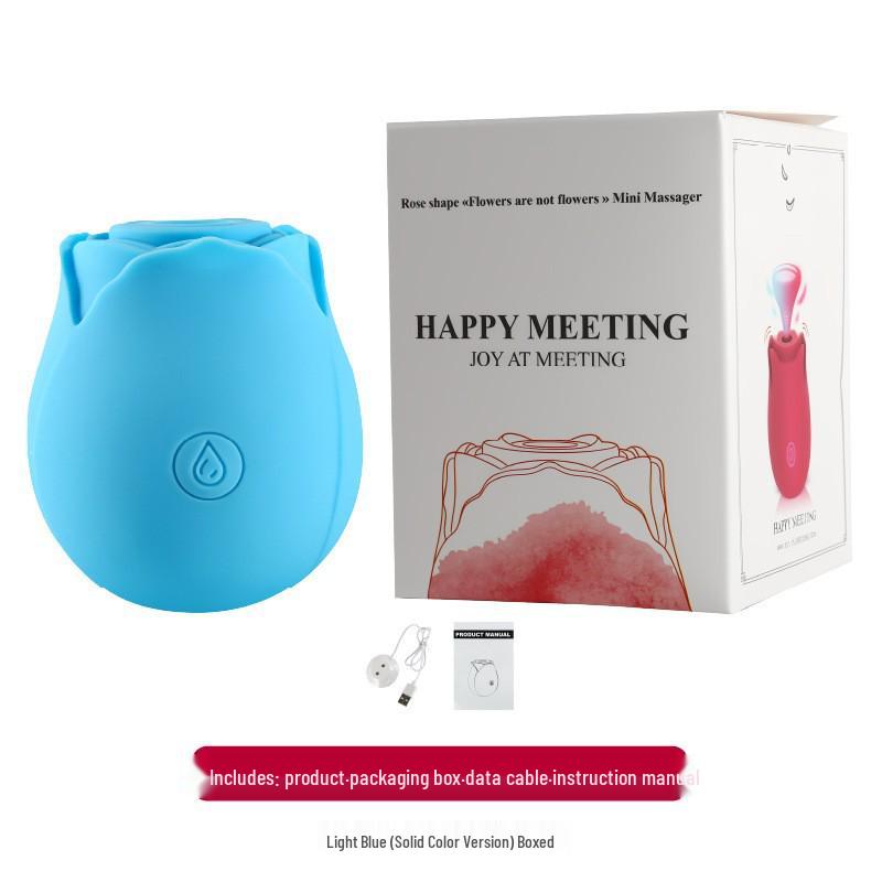 Xiang Jian Huan Rose Flower Vibrating Masturbator for Women - Multi-Frequency Vibrator for Adult Use, In Stock