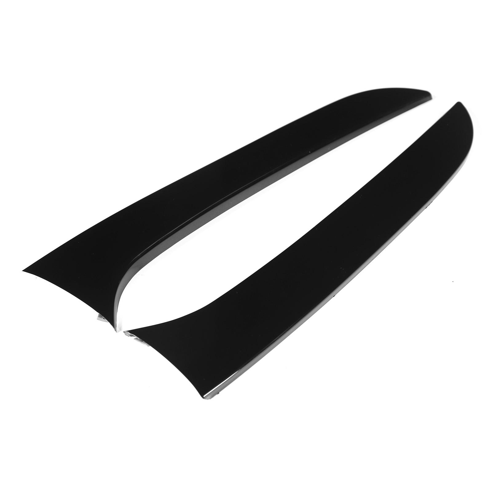 

2 шт. Спойлер-канард бокового окна задней двери, глянцевый черный, замена для 1 серии F20 F21 20122019
