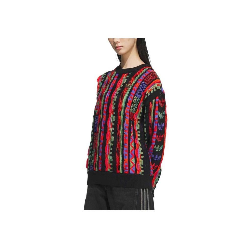 Adidas Originals FW24 Anul Șarpelui Ediție Limitată Pulover Confortabil Moale Larg cu Gât Rotund Unisex JL8370