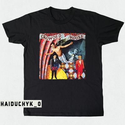 Crowded House Album Unisex Black T-shirt S-5XL Unisex T-Shirt
