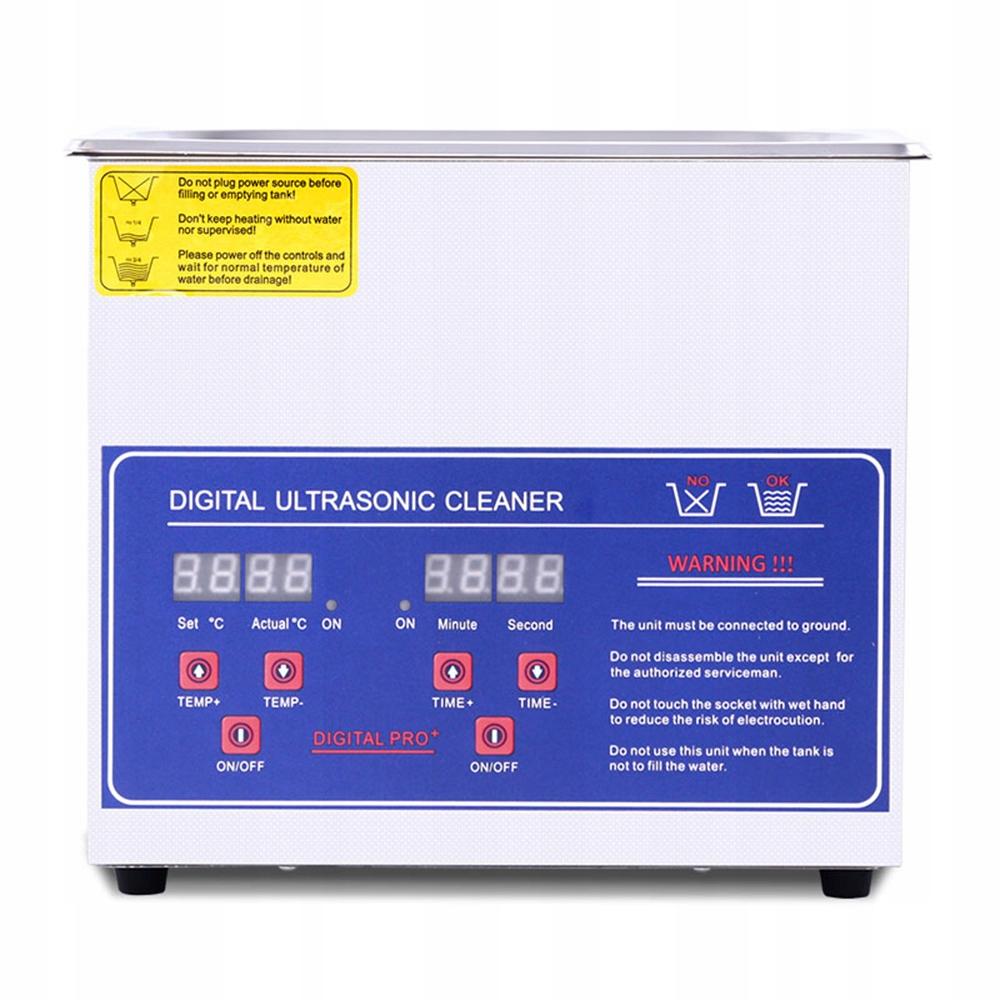 Ultrasonic Cleaner With Display And Heater 220W 3.2L Ps-20A