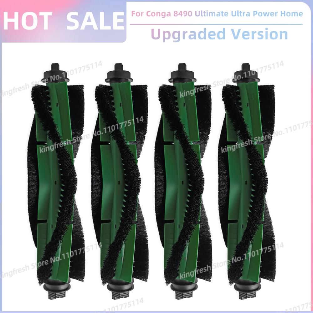 Passt für ( Cecotec Conga 8490 Ultimate Ultra Power Home ) Staubsaugerteile Hauptbürste Seitenbürste Hepa-Filter Mopptuch Staubbeutel