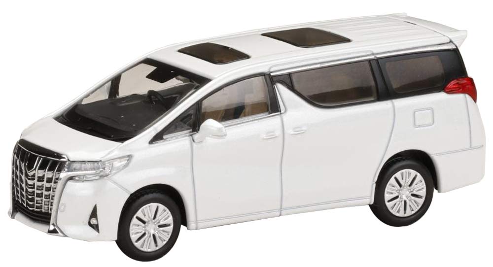 

Gaincorp Products 2019 Toyota Alphard White Pearl Crystal Drive Finished Model 1/64 Right-Hand KS004-16