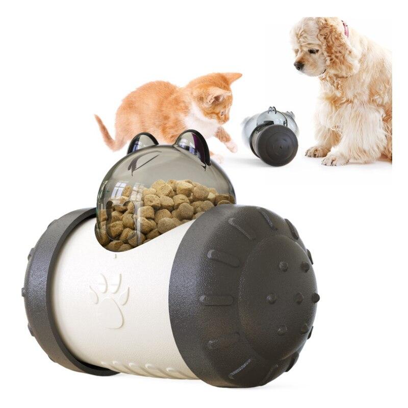 Giocattolo per animali domestici Bilancia per auto Tumbler Puzzle Palla per perdite di cibo lento senza giocattolo elettrico per cani Self-Hey Swing Bear Ultimo modello