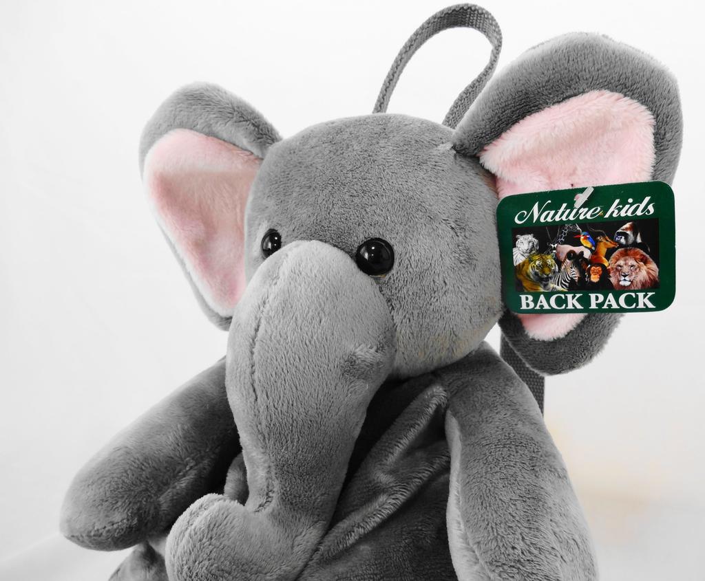 Aurora World Plüsch Elefanten Rucksack