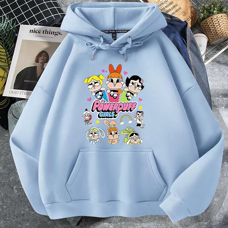 Anime Hoody Creative Pattern Sweatshirts Male/female Fashion Brand Hooded Clothes High Quality Fleece Pullovers