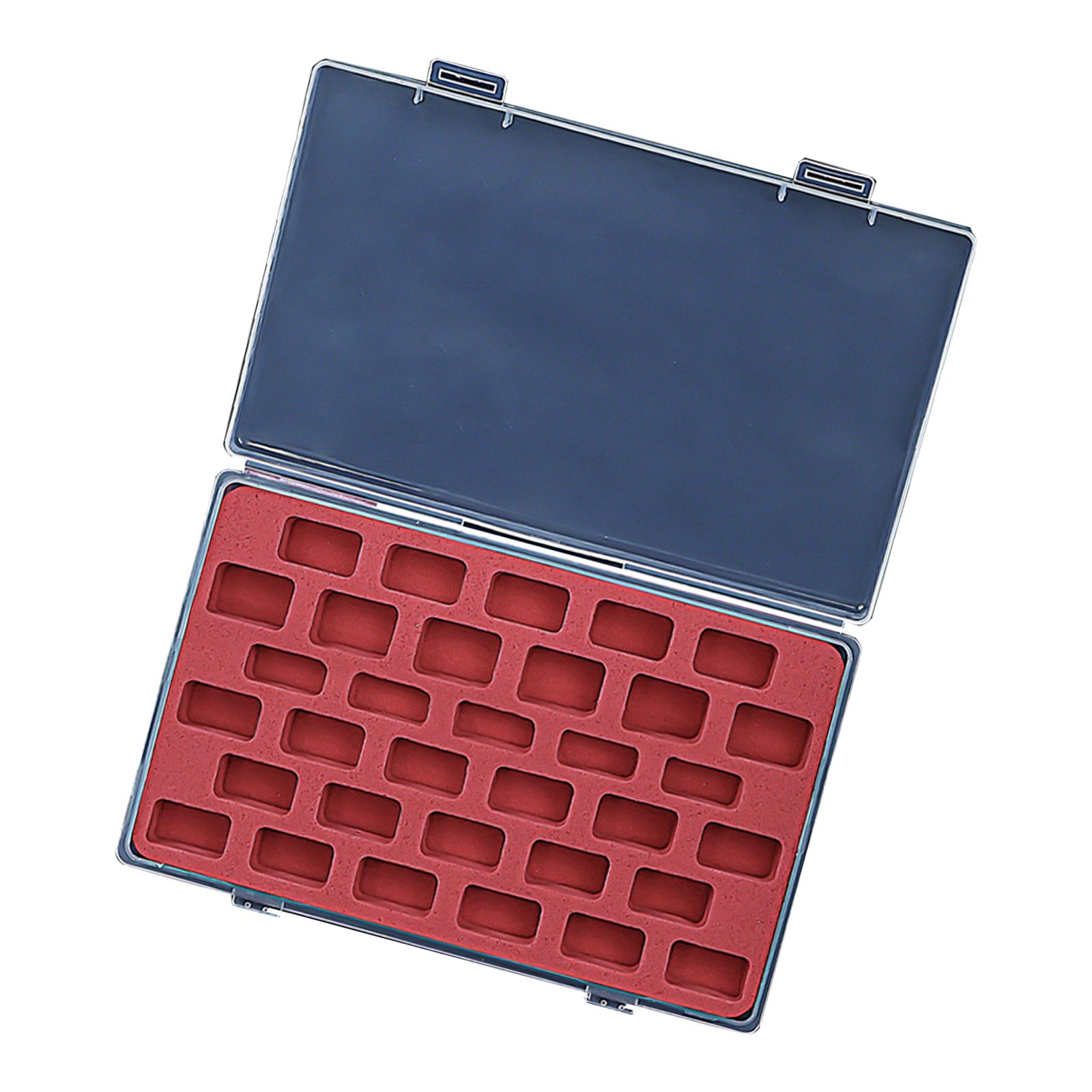 

33/66 Grids Bobbin Storage Box Bobbins Case Bobbins Organisers with Lid Sewing Accessories for Craft Hobbyists A