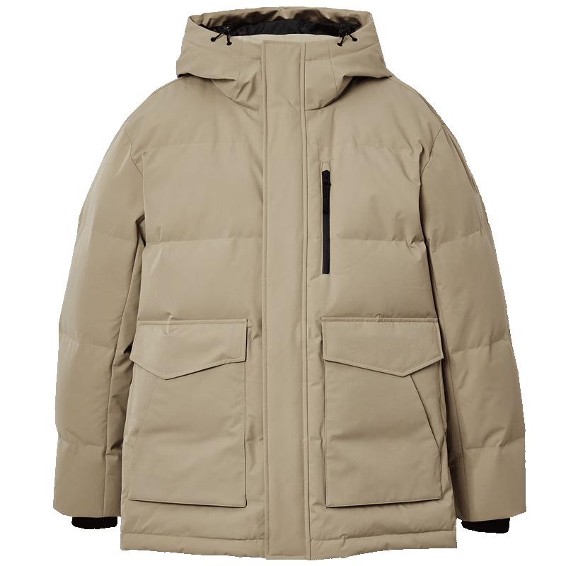 Мужская водонепроницаемая пуховая куртка с капюшоном Jack & Jones S