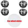 EHJPY1 4pcs 56mm 60mm 65mm alfa romeo 3D Car emblem Wheel Center Hub auto Rim refit dust-proof badge covers sticker styling accessories