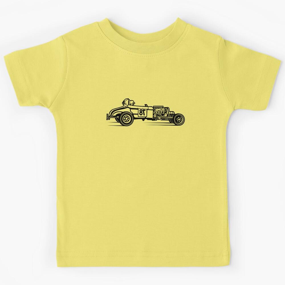 Hot Rod / Rat Rod 01_black Kids T-Shirt 160