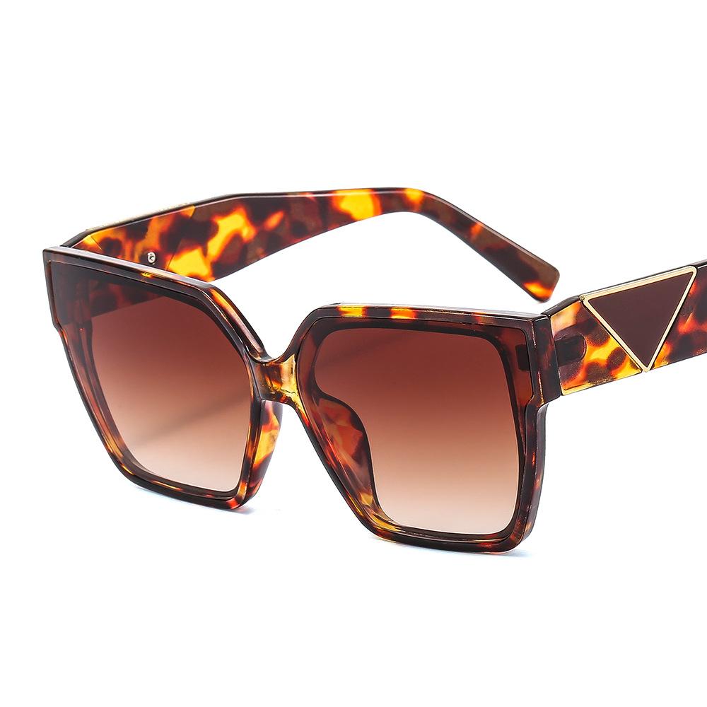 FS5016 2024 Designer Trendy Vintage Fashion Retro Big Frame Unisex Custom Rectangle Sunglasses