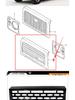 Land Rover Defender 2007-2016 Black Front Bumper Grille (L316) LR069115.