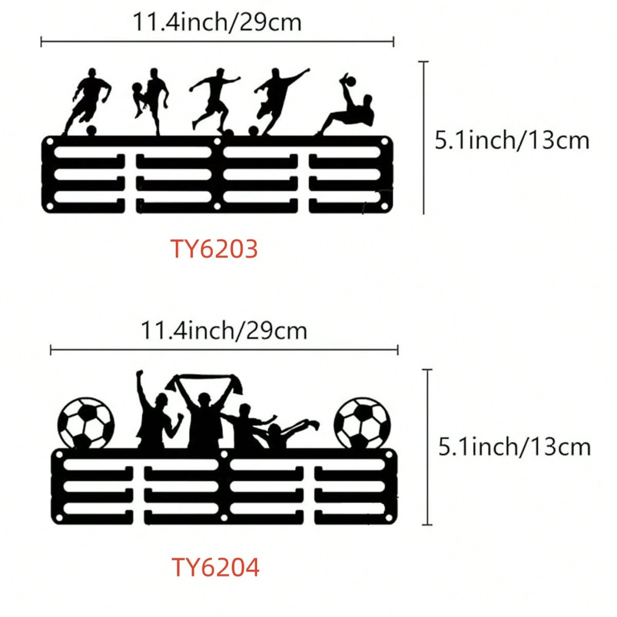 

Metal Wall Art Decor Modern Home Gift Living Room Foyer Birthday Present TY6203+TY6204 різнокольоровий