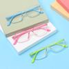 Kids Anti-Blue Light Glasses Children Boys Girls Round Ultra Light Frame Glasses Computer Protection Anti-Fatigue Eyeglasses