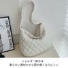 Lakeruta Quilted Shoulder Bag for Women, Perfect for Commuting, School, or as a Mother's Bag, Lightweight, Large Capacity, Fits A4, Tablets, iPads,