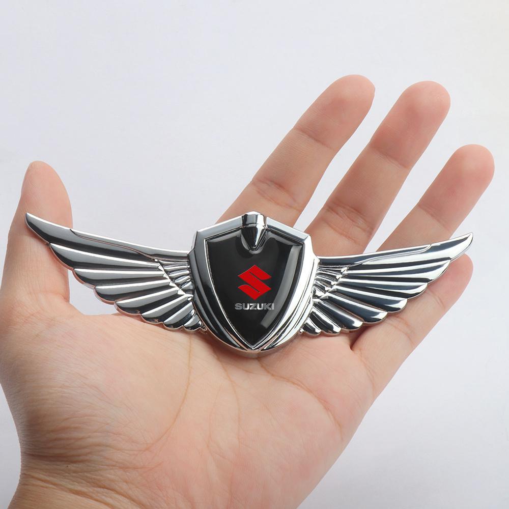 Auto Styling Metal Body Trunk Car Wings Side Mark Decoration Stickers For Suzuki Samurai Ltz 400 Vitara Gsr 600 SX4 Escudo Swift