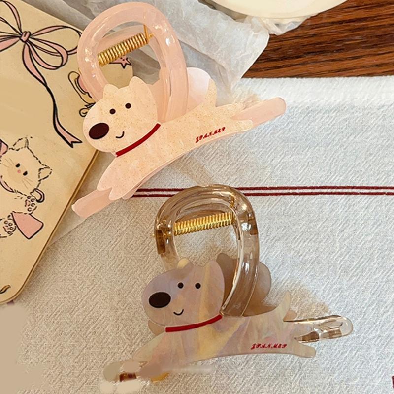 Cute Cartoon Dog Hair Clip Claw For Girls And Women Hair Accesories For Sweet Style Outfits Adds Fun To Any Occasion