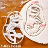 Stampo da Forno Dinosauro Biscotto Sugarcraft Dessert Stampo per Goffratura Torta Accessori da Cucina Utensili Tagliabiscotti Stampo Biscotto Dinosauro