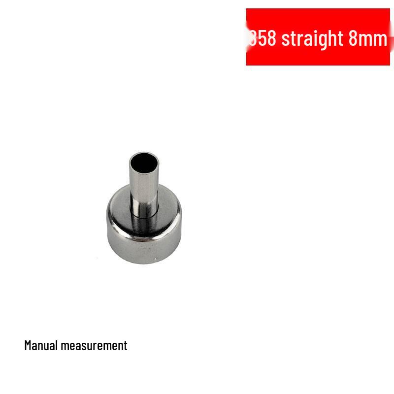 Multi-Model Hot Air Gun Nozzle Set - Straight, Angled, Bent for 850/858 Desoldering Stations