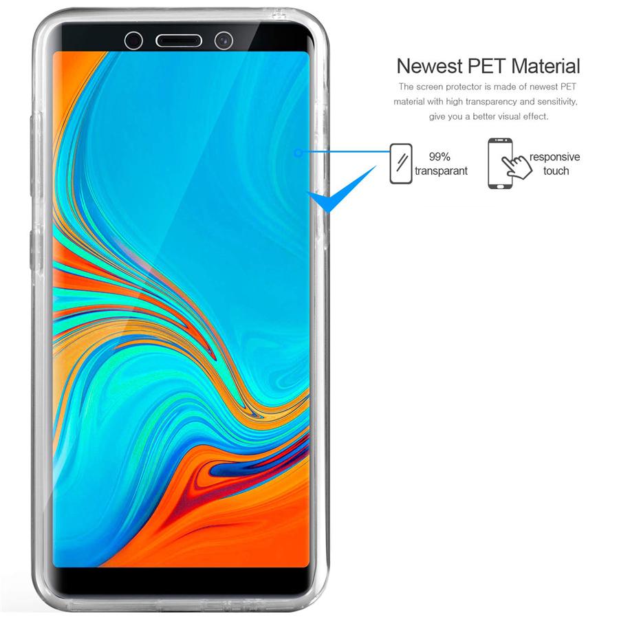 360° Full Cover silikonové pouzdro na telefon pro iPhone Samsung Huawei Honor Xiaomi Redmi OPPO OnePlus Anti Drop Clear Hybrid PC Hard Coque