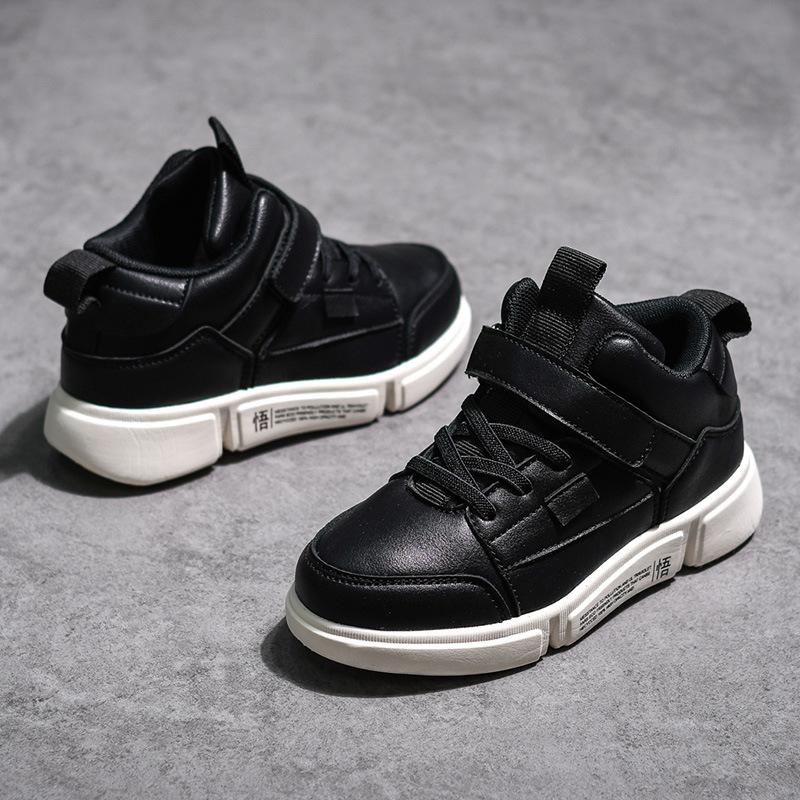 

[1 пара бесплатная доставка] 2025 зимние мужские и женские бархатные одноклассники, корейская версия детской обуви для скейтбординга, осенне-зимняя мода для детей 31