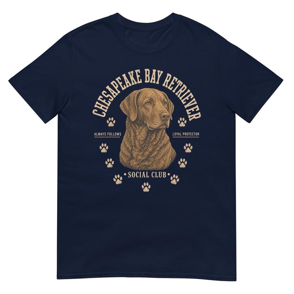 Chesapeake Bay Retriever Social Club Loyal Breed Protector Tshirt S