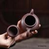 Tradition Yixing Purple Clay Tea Pot Household Handmade Teapots Chinese Zisha Tea Set Beauty Tea Infuser Kettle Teaware 210ml
