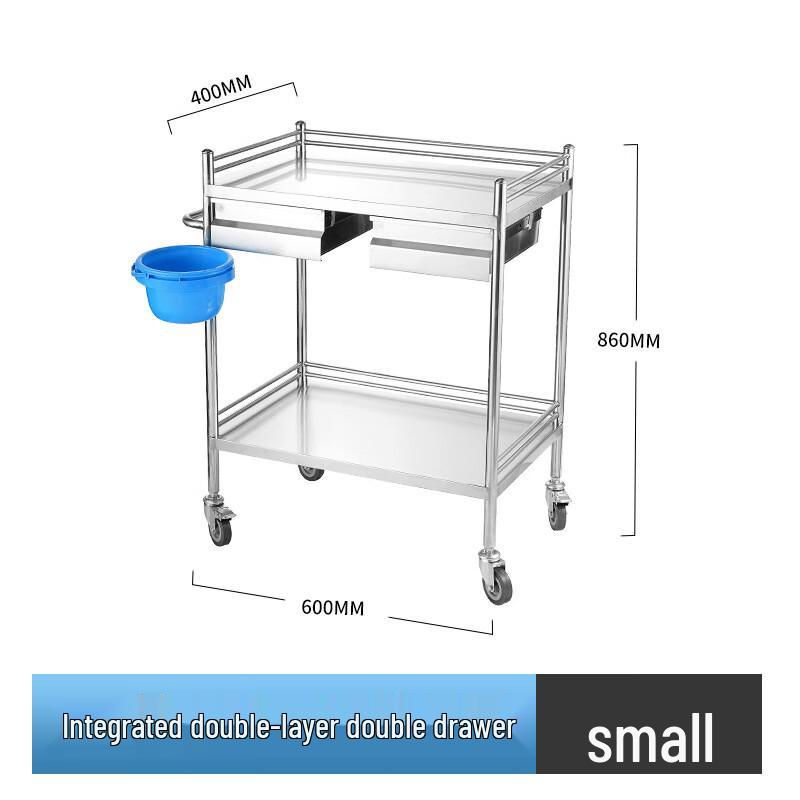 Stainless Steel Medical Utility Cart