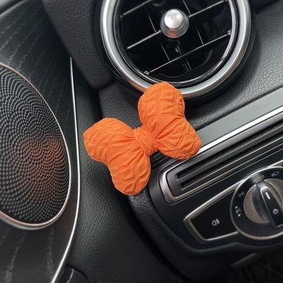 2 Pezzi Gancio per Auto Decorazione Fiocco Carino Invisibile per Auto Decorazione Console Centrale Ornamento Decorazione Schermo Interno