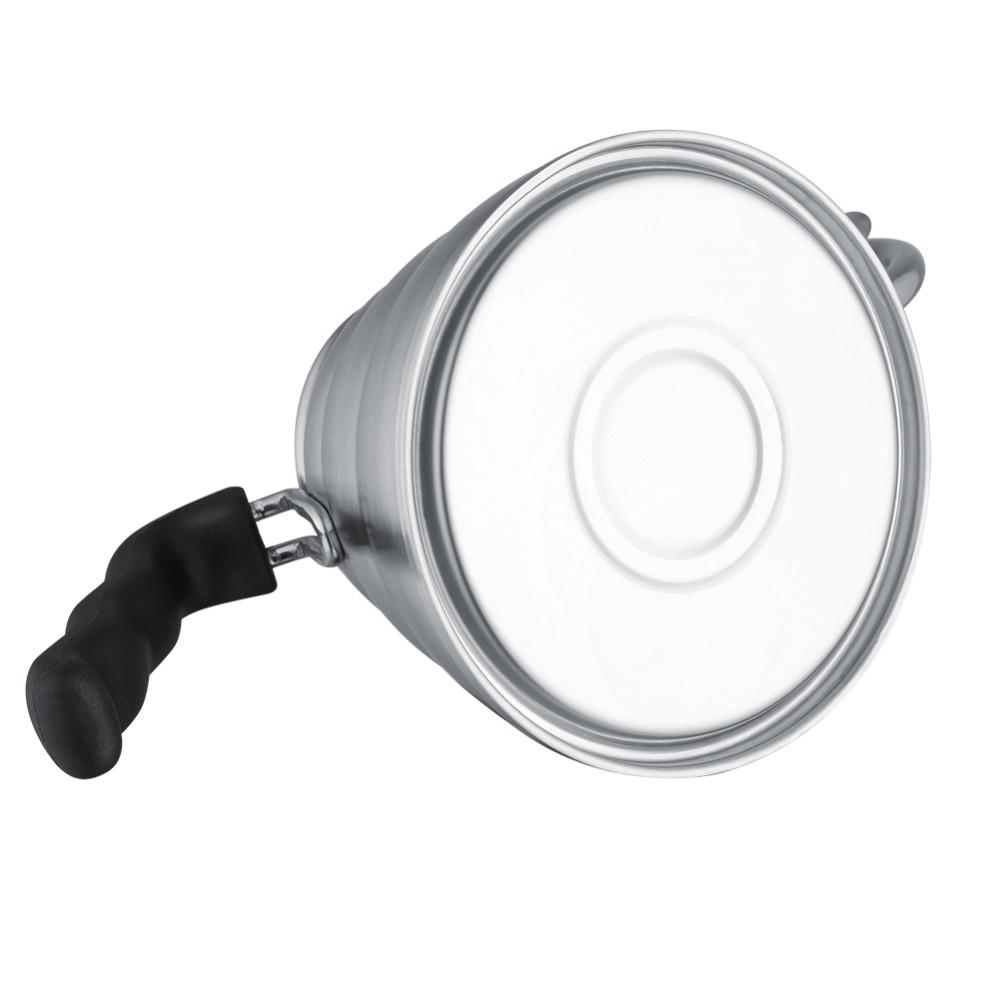 Schwanenhalsförmiger Hand-Drip-Krug Edelstahl Pour-Over-Kessel Pour-Over-Kaffee