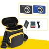 AntiScratch Camera Case Double Zippers Quick Access Padded Interior Elastic Band Secure For Travel Outdoor Shoots