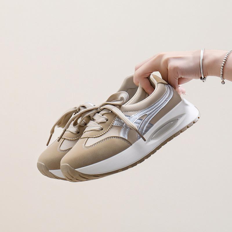 

Обувь для папы, женская осенняя, новая дышащая, студенческая, кроссовки, повышающие повседневную обувь 40