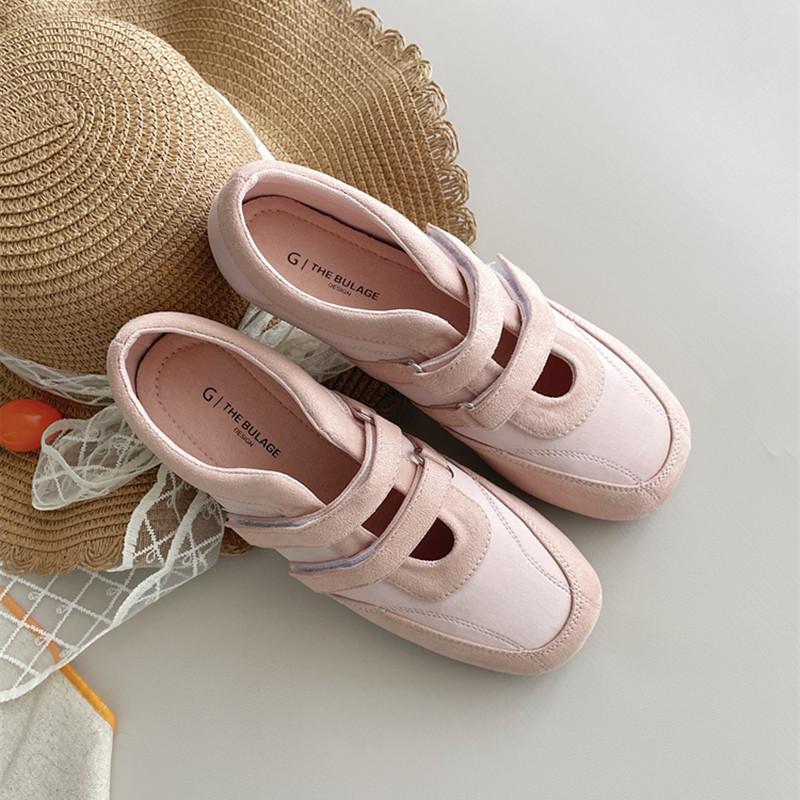 

Bailamos Brand Women Ballet Flats Autumn Round Toe Flat Shoes Shallow Slip On Ladies Casual Mary Jane Shoes Soft Dress Ballerina 35