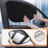 Magnetic Car Side Sunshade: UV Protection, Heat Insulation, Clear View Sunshade Curtain