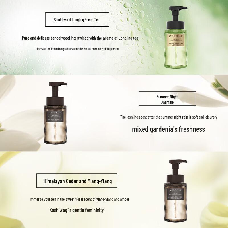 LYCOCELLE Eucalyptus Scented Foaming Hand Soap