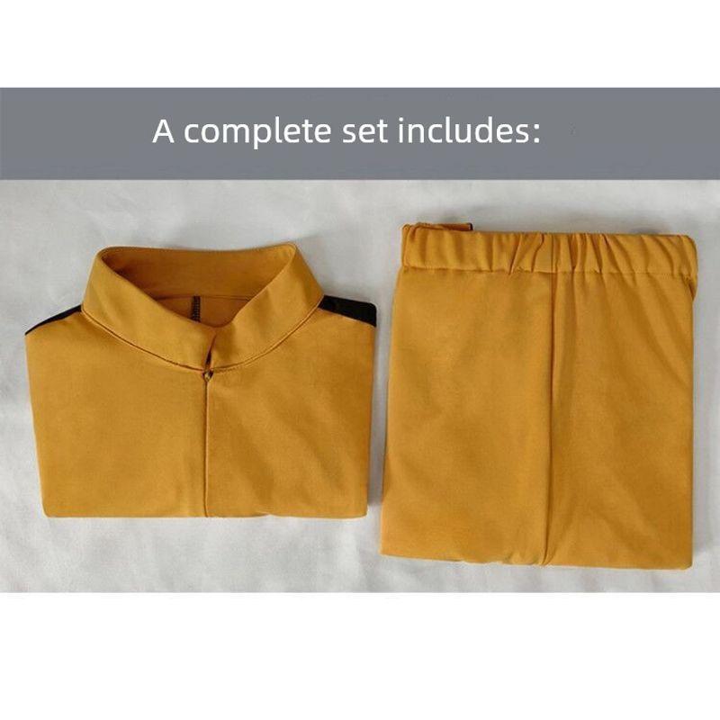 Halloween Cosplay Costume Kill Bill Cosplay Bride Killbill Yellow Suit Cosplay Costume Yellow Suit S