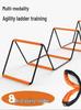 Multi-Functional Foldable Agility Ladder for Kids: Rope, Basketball, Butterfly, Soft Steps, Hopscotch, and Football Training.
