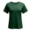 Camicia Colorata Manica Corta Post-operatoria da Donna con Zip sulla Spalla e Chiusura Laterale.